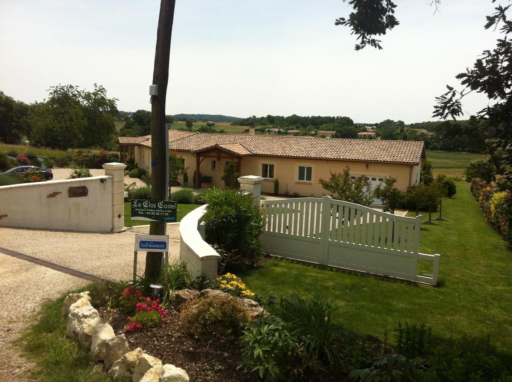 LE CLOS CASTEL -Chambre d'hôtes - Gîte équipé Casteljaloux Exterior foto